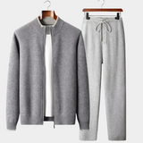 Pure Extra-Fine Merino Wool Two-Tone Set
