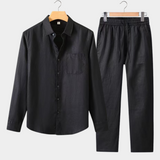 Long Sleeve Summer Set - All Black