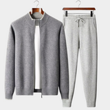 Pure Extra-Fine Merino Wool Two-Tone Set