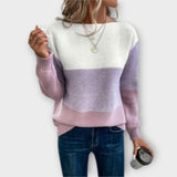 Nela | Elegant Striped Knitted Sweater