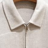 Luxury Suede Bomber Jacket