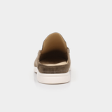 Brown Marina Suede Slippers