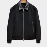 Luxury Cashmere Bomber Jacket