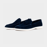Navy Blue Marina Loafers