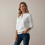 Jitka | Elegantne stiilis kootud pusa