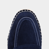 Navy Blue Penny Seaside Espadrilles