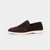 Coffee-colored Marina Loafers