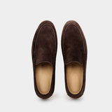 Coffee-colored Marina Loafers