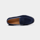 Navy Blue Penny Seaside Espadrilles