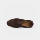 Coffee-colored Marina Loafers