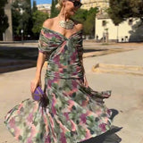 Louise™ pikk tseremooniakleit elegantne V-kaelusega