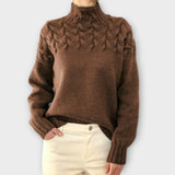Ivana | Elegant Knitted Turtleneck Sweater