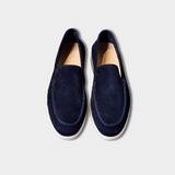 Navy Blue Marina Loafers