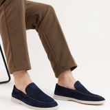 Navy Blue Marina Loafers