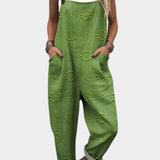 Comfortable Printed Overalls
