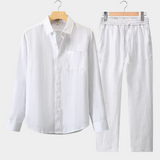 Long Sleeve Summer Set - All White