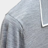 Ellis Light Grey Lightweight Polo Shirt