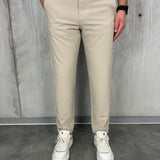 Flex Elegant Beige Trousers