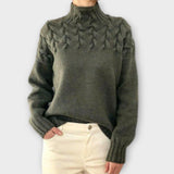 Ivana | Elegant Knitted Turtleneck Sweater