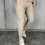 Flex Elegant Beige Trousers
