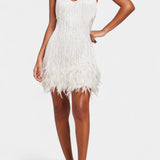 Adena Mini Feather Dress™ | Elegant Style