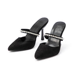 Alina | Rhinestone High Heels