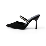 Alina | Rhinestone High Heels