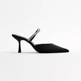 Alina | Rhinestone High Heels