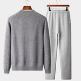Pure Extra-Fine Merino Wool Two-Tone Set
