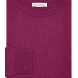Magenta crew neck sweater