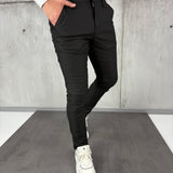 Mustad kitsad elegantsed püksid