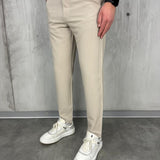 Flex Elegant Beige Trousers