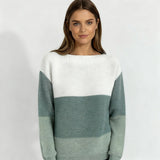 Nela | Elegant Striped Knitted Sweater