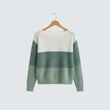 Nela | Elegant Striped Knitted Sweater
