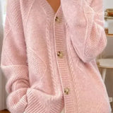 Klára | Fine-Textured Knit Cardigan