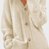 Klára | Fine-Textured Knit Cardigan