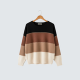 Karolína | Stylish Striped Sweatshirt