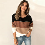 Karolína | Stylish Striped Sweatshirt