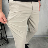 Smart Elegant Comfort Stone Trousers