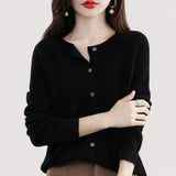Darija™ – Soft Knit Button-Up Blazer