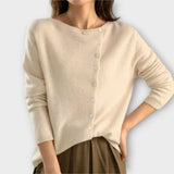 Tereza | Elegant Sweater with Asymmetric Fastening