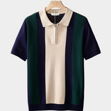 Navy spordisärk lukuga kraega