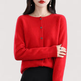 Darija™ – Soft Knit Button-Up Blazer