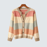 Lenka | Elegantne triibuline kardigan