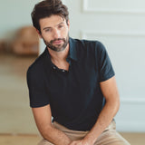 Jersey Suede Polo