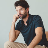 Jersey Suede Polo
