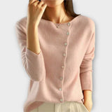 Tereza | Elegant Sweater with Asymmetric Fastening